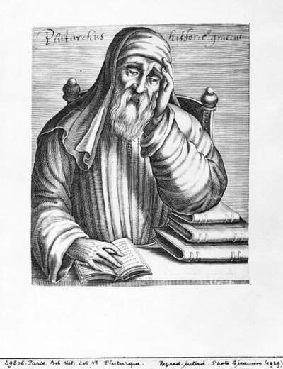 Portrait of Plutarch by French School